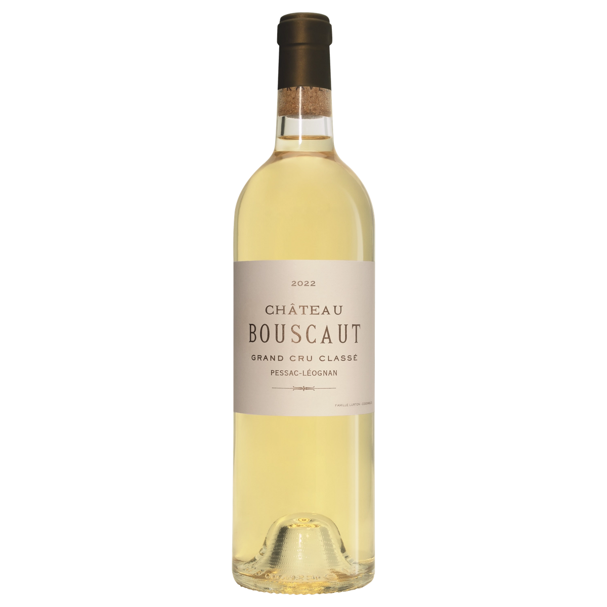 A bottle of Bouscaut blanc 2022 750ml White Wine
