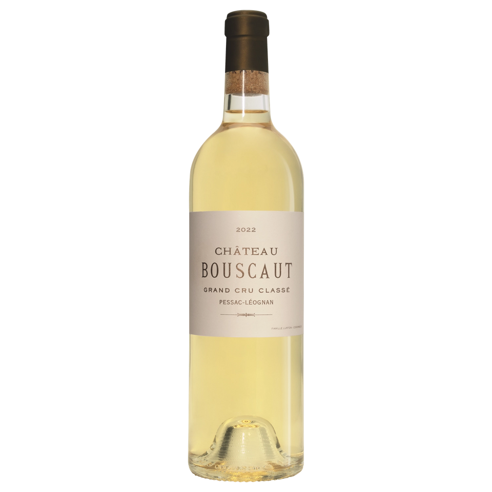 A bottle of Bouscaut blanc 2022 750ml White Wine