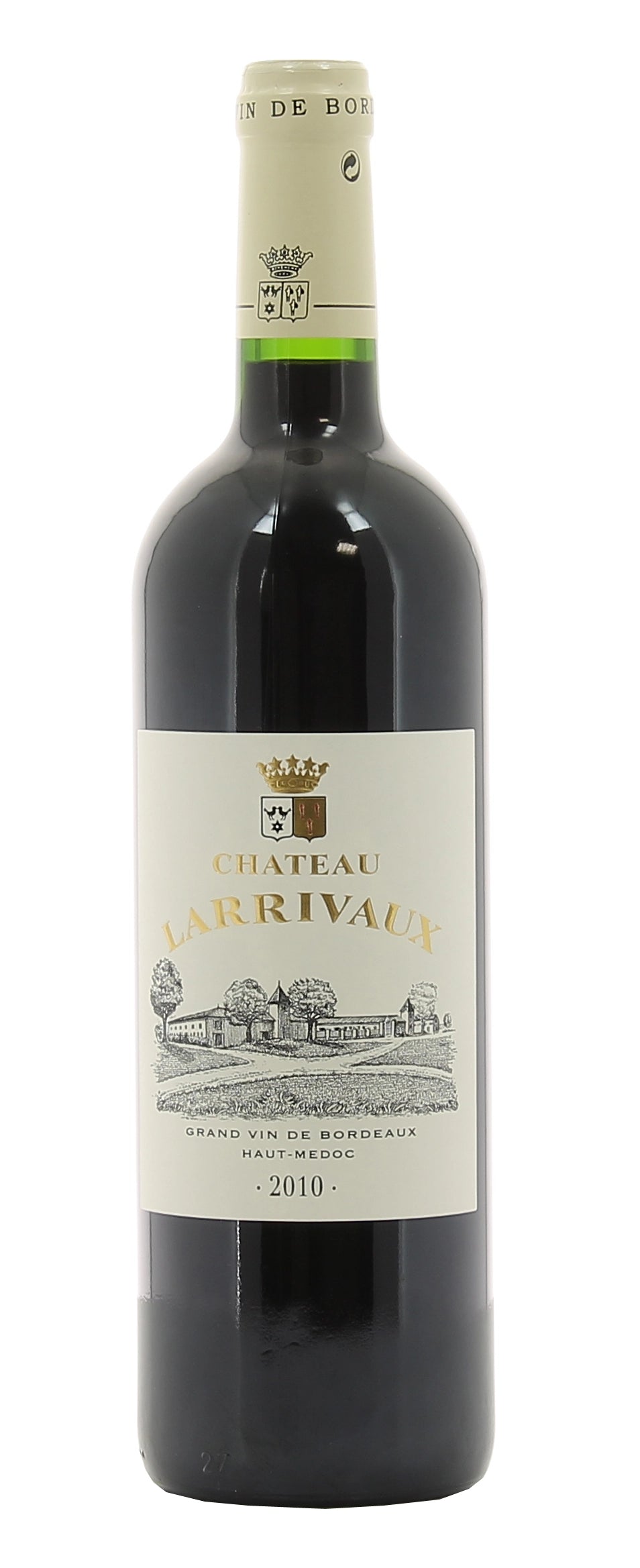 A bottle of Larrivaux 2022 750ml Red Wine