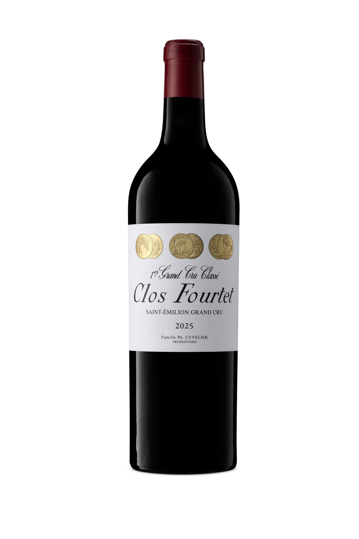 A bottle of Clos Fourtet 2022 750ml Red Wine