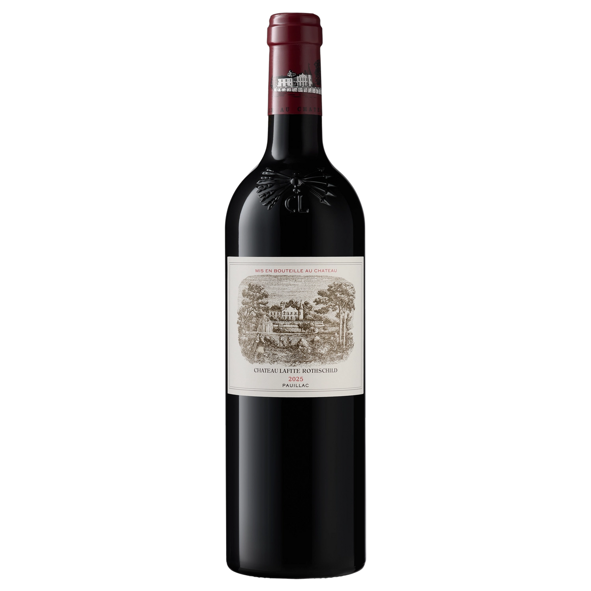 A bottle of Lafite Rothschild 2022 750ml Red Wine