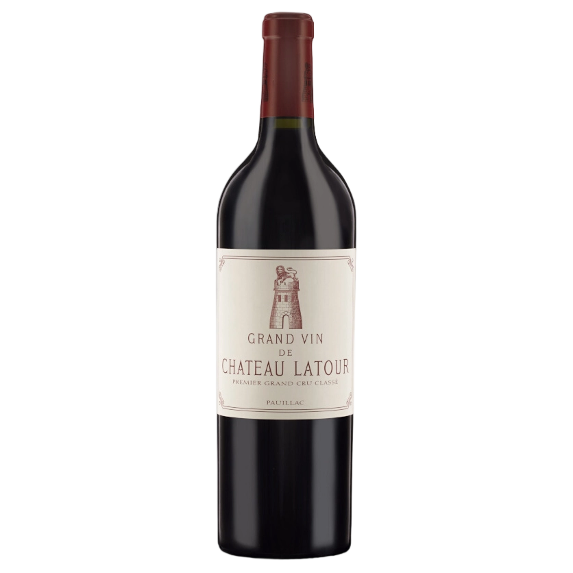 A bottle of Château Latour 2017 375ml Red Wine