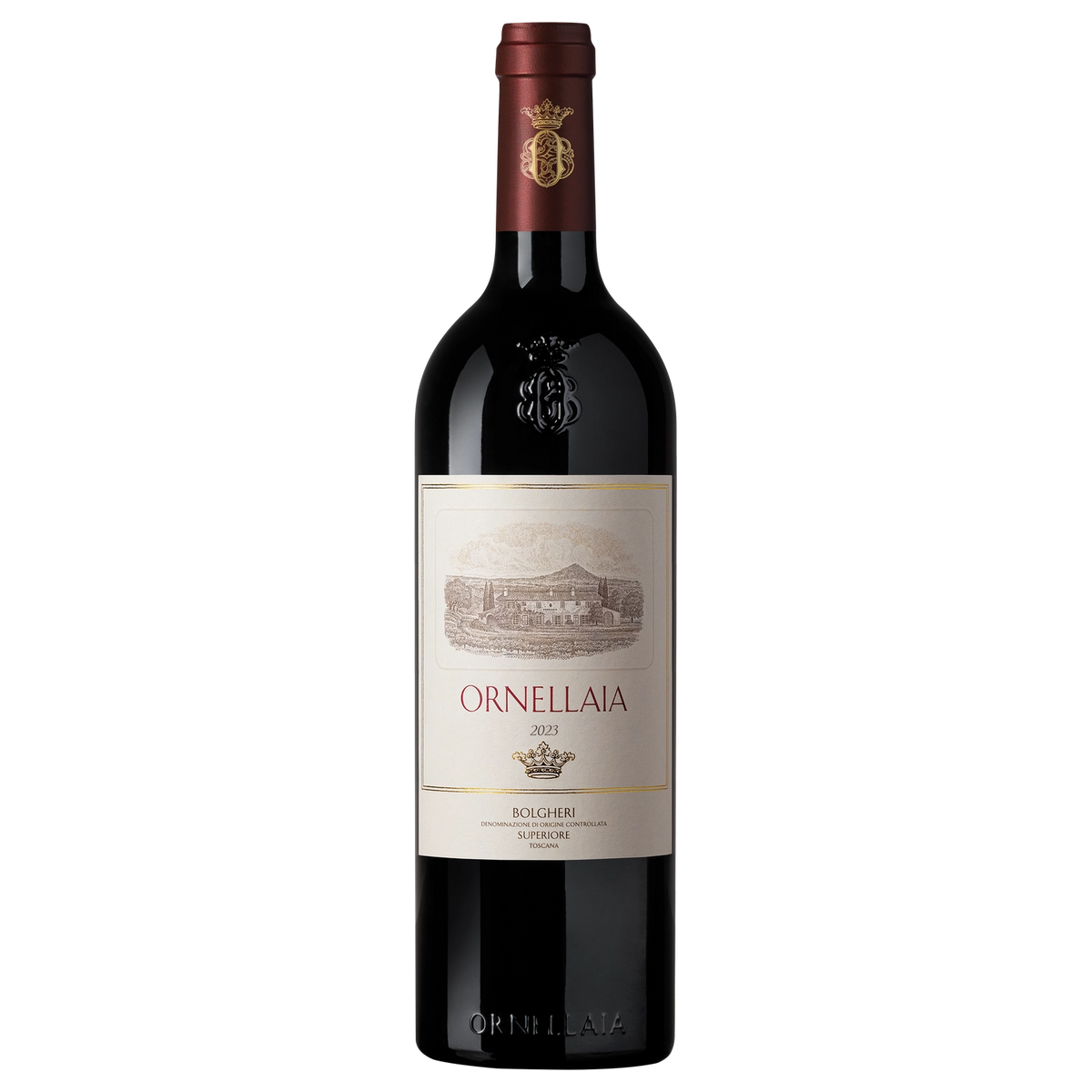A bottle of Ornellaia 2021 750ml Red Wine