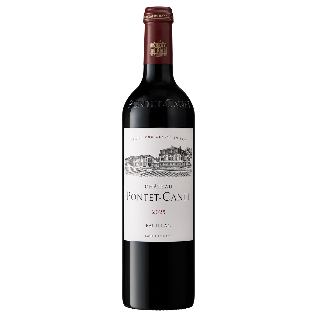 A bottle of Pontet Canet (BIO ORGANIC) 2023 1500ml Red Wine