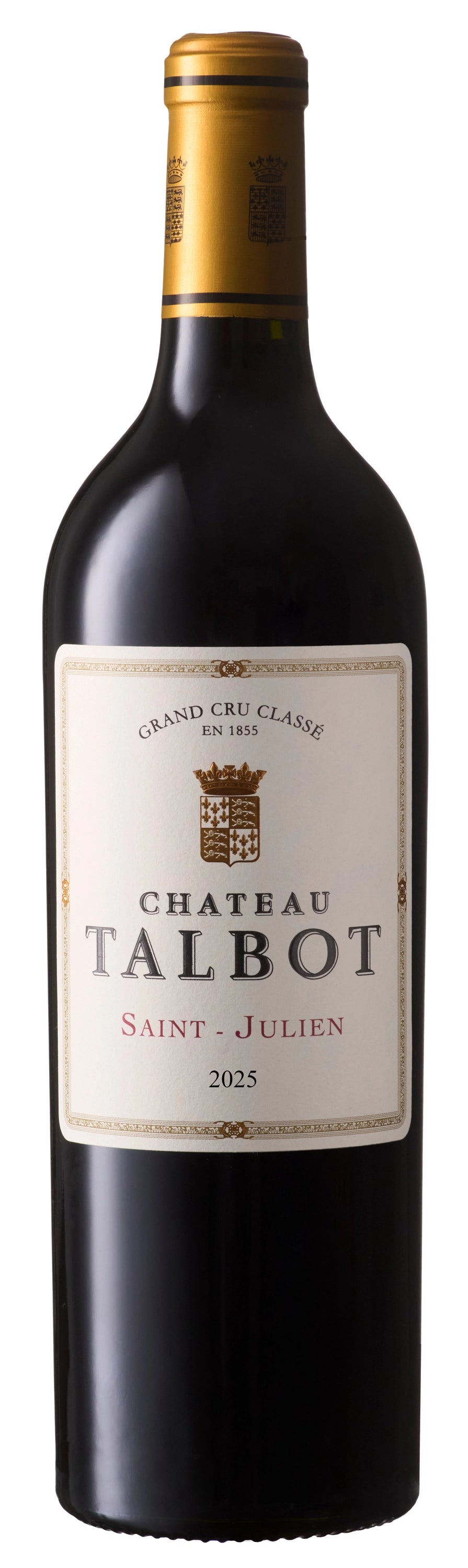 A bottle of Talbot 2023 750ml Red Wine