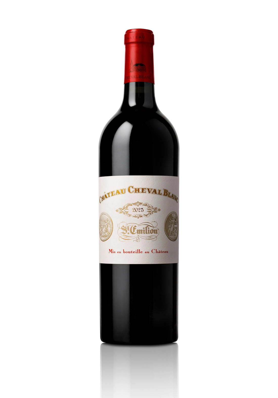 A bottle of Cheval Blanc 2023 750ml Red Wine