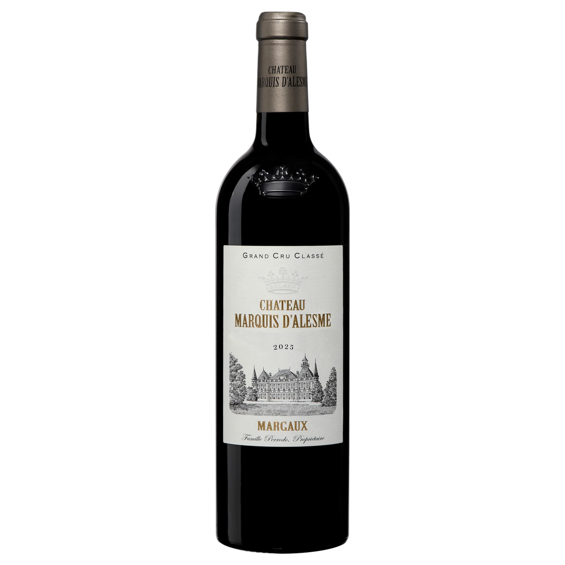 A bottle of Marquis d'Alesme 2023 750ml Red Wine