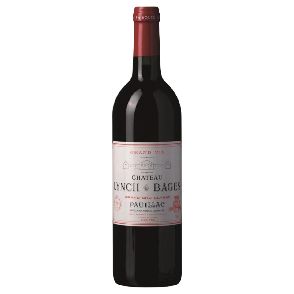 A bottle of Chateau Lynch-Bages 2023 6000ml Red Wine