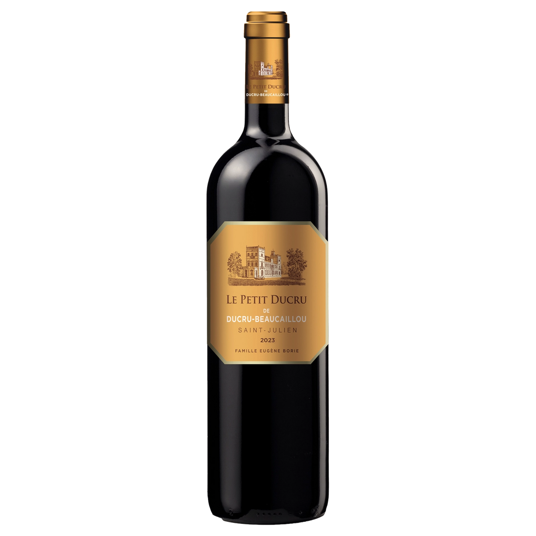 A bottle of Le Petit Ducru 2023 750ml Red Wine