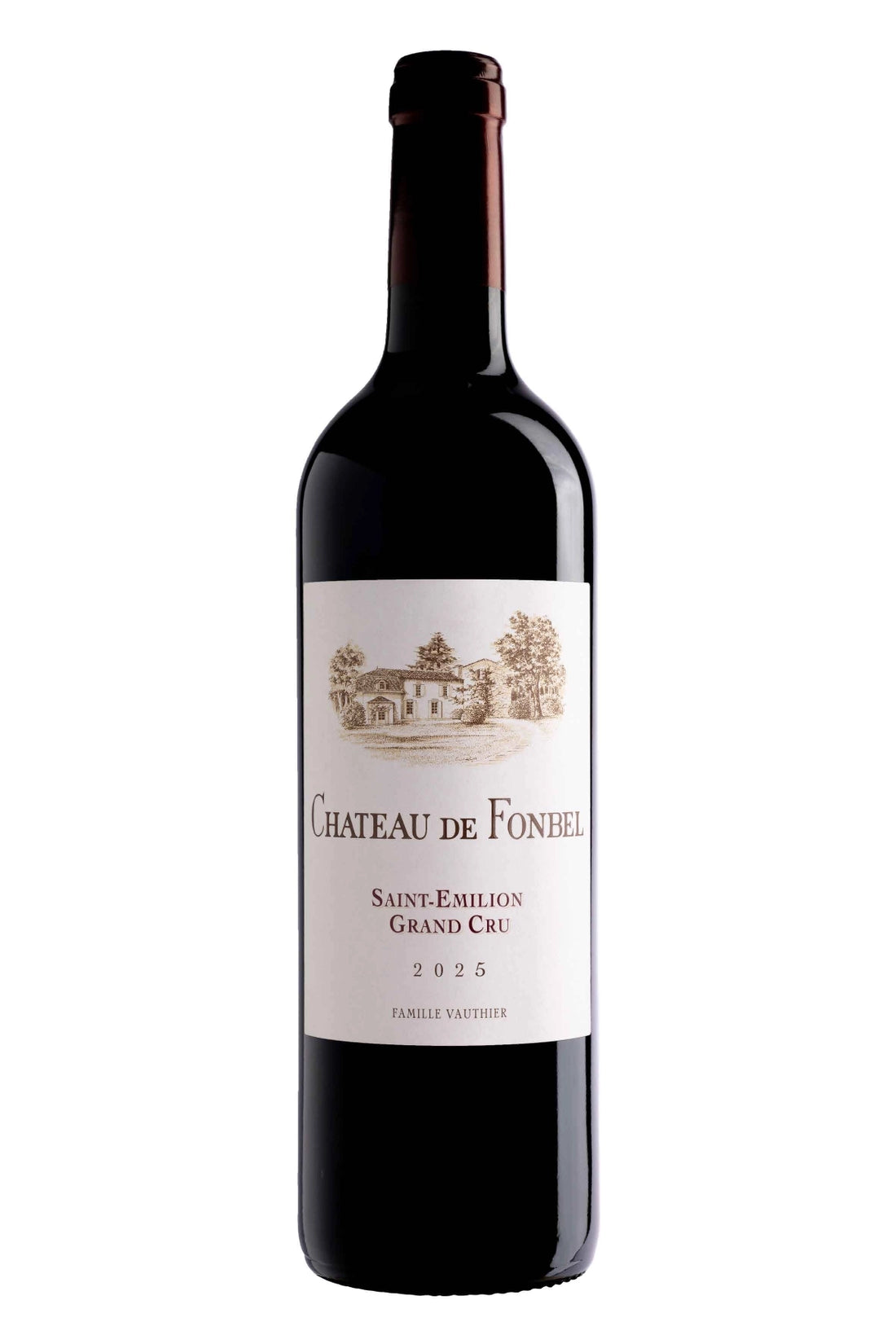 A bottle of Fonbel 2023 750ml Red Wine