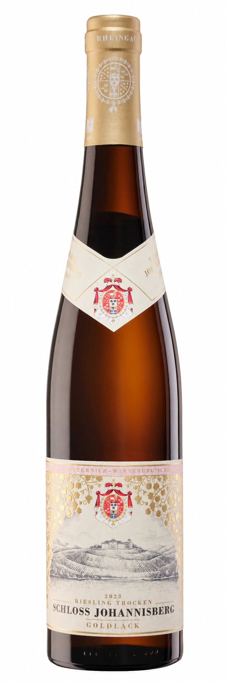 A bottle of Schloss Johannisberg Goldlack Trocken 2022 750ml White Wine