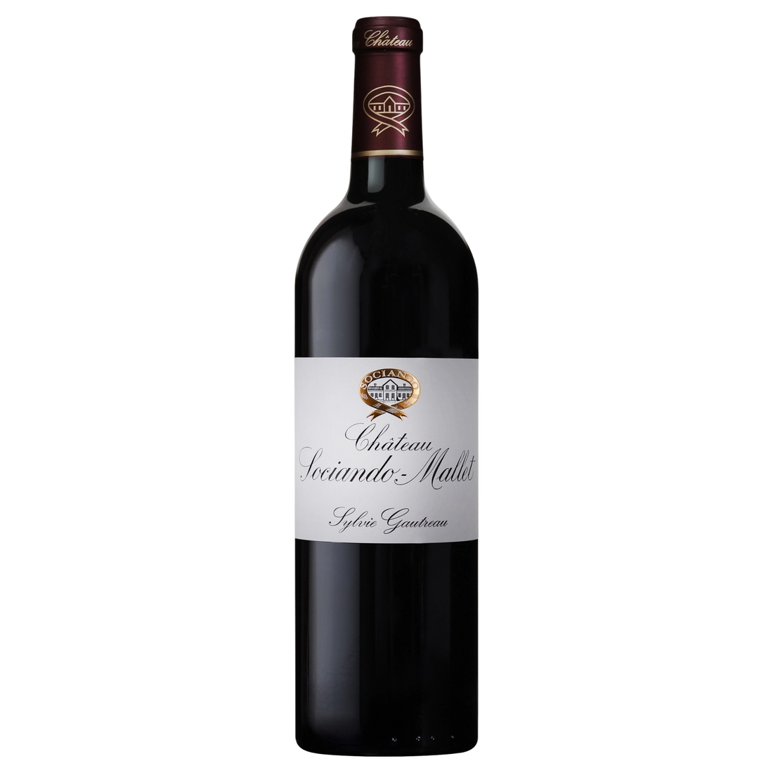 A bottle of Sociando Mallet 2023 750ml Red Wine