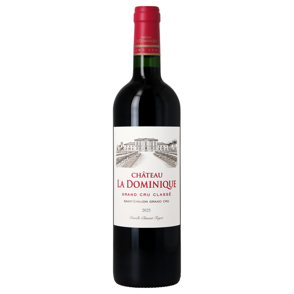 A bottle of Dominique (la) 2023 750ml Red Wine