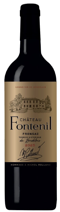A bottle of Fontenil 2023 750ml Red Wine