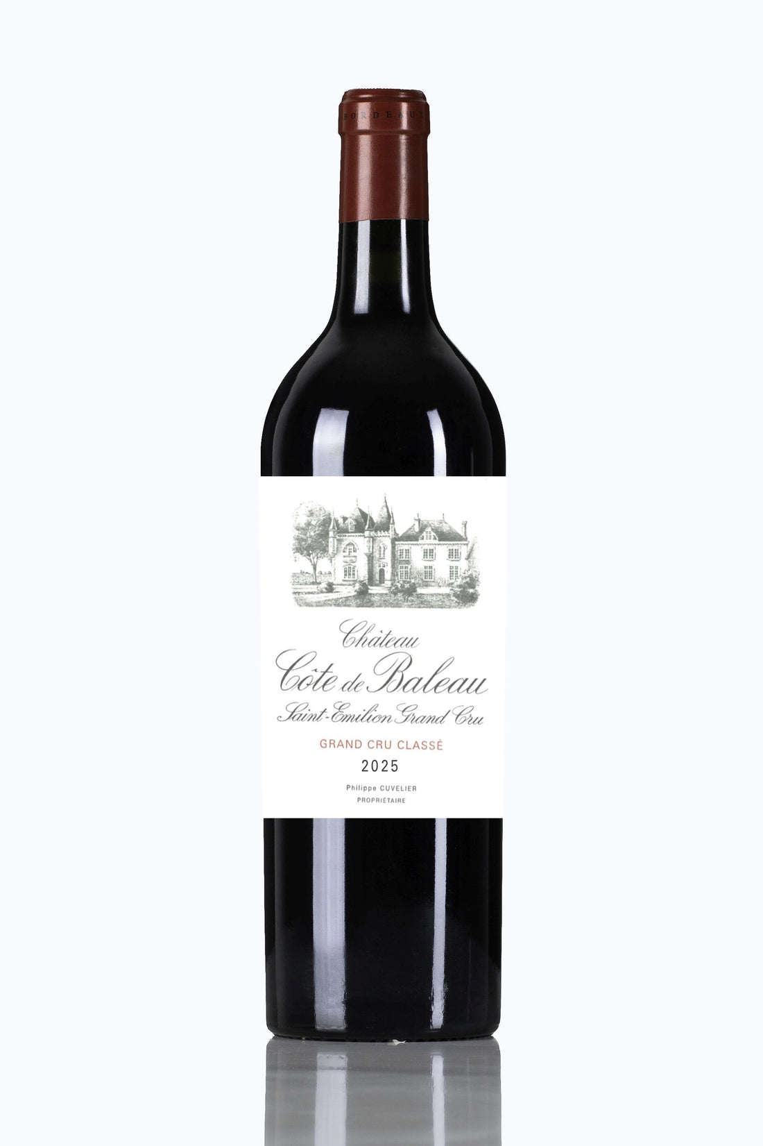 A bottle of Cote de Baleau 2023 750ml Red Wine