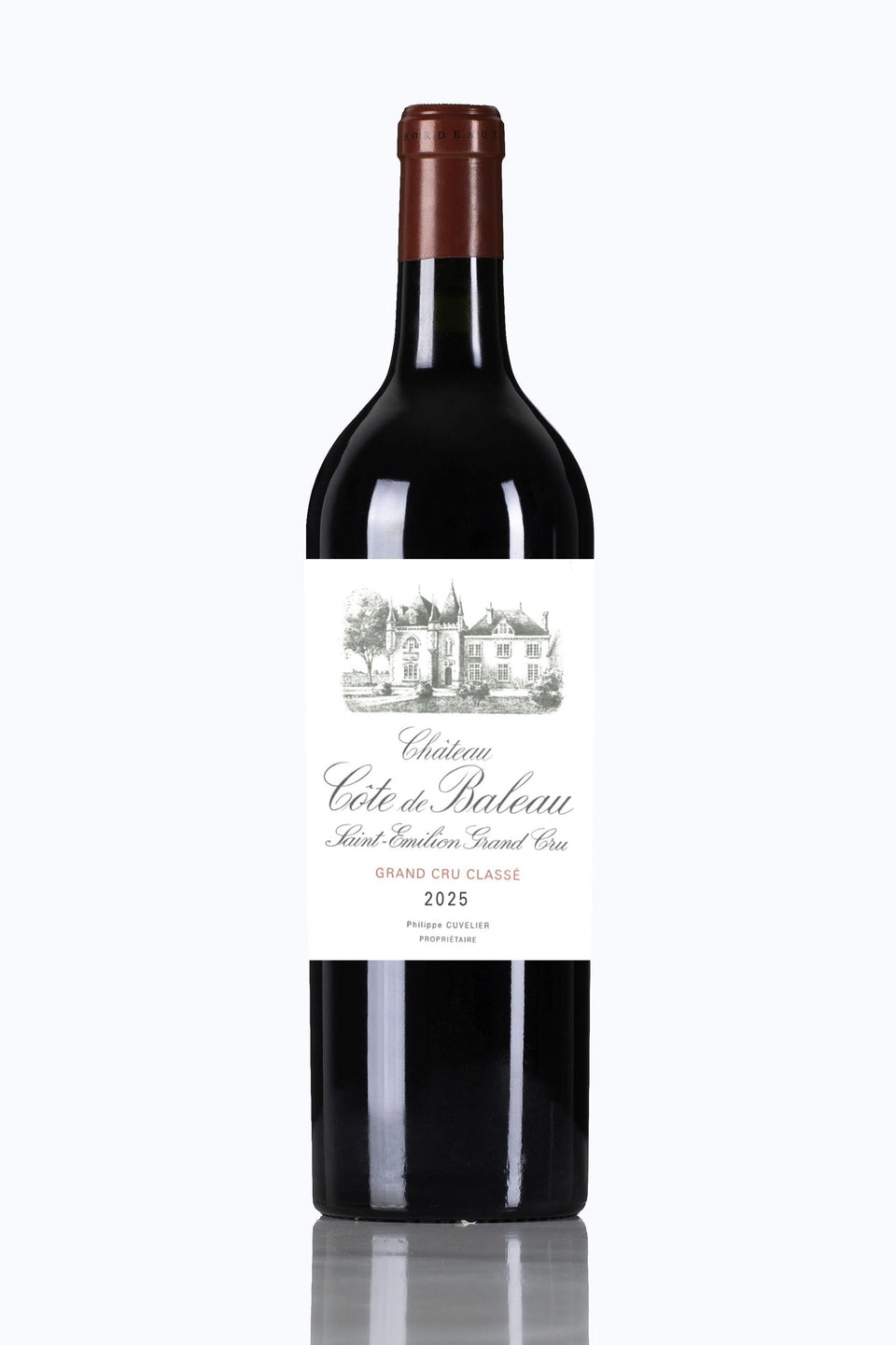 A bottle of Cote de Baleau 2023 750ml Red Wine