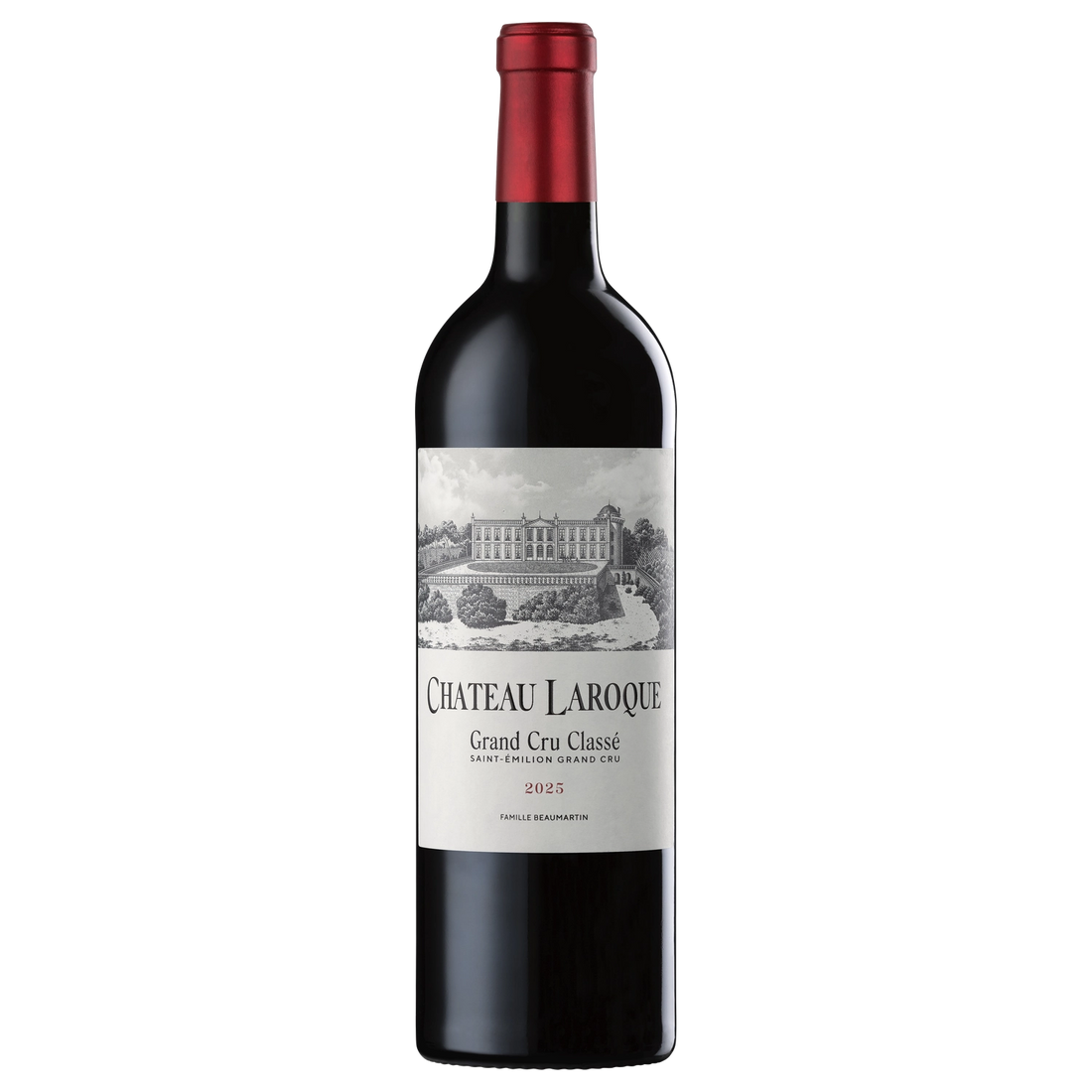 A bottle of Laroque 2023 1500ml Red Wine
