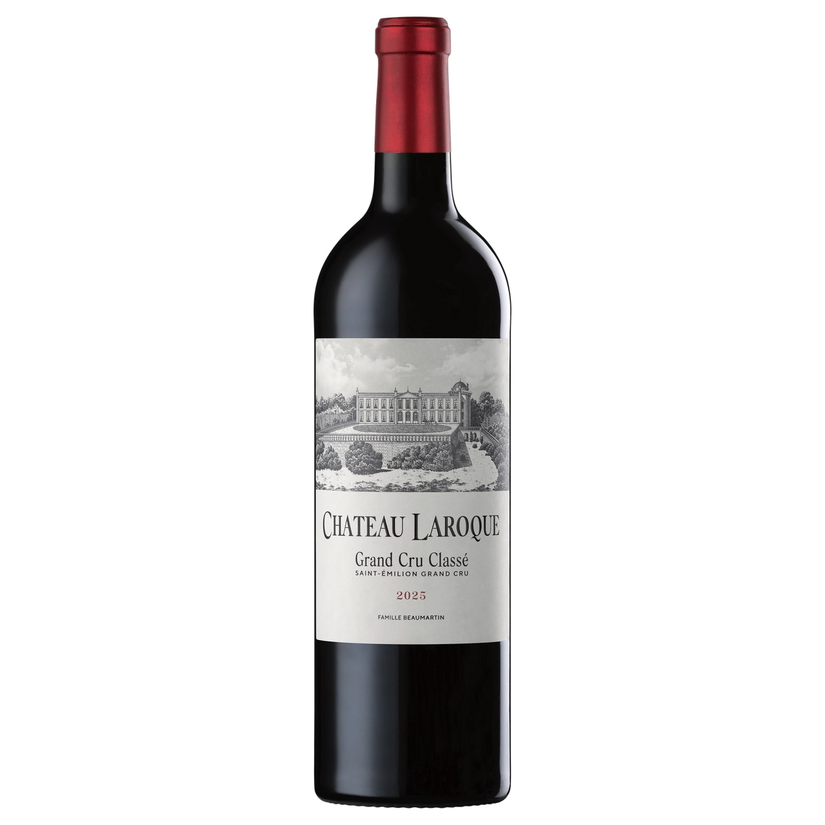 A bottle of Laroque 2023 1500ml Red Wine