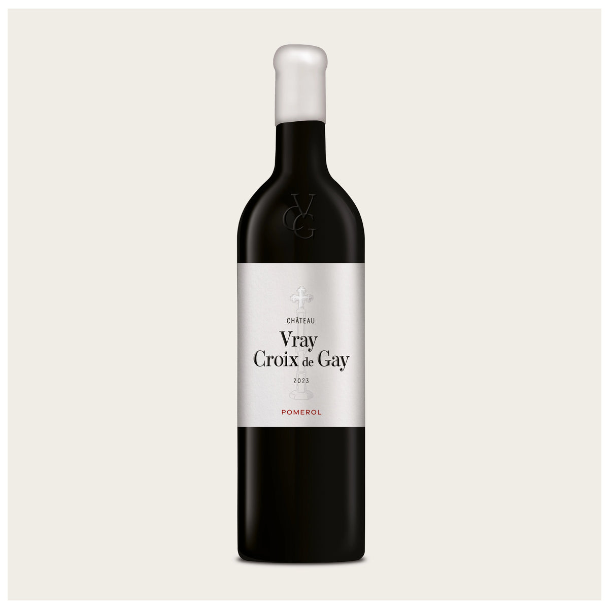 A bottle of Vray Croix de Gay 2023 750ml Red Wine