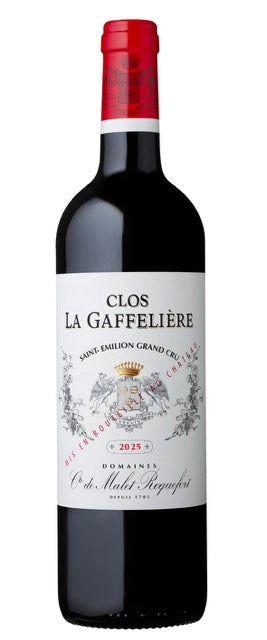 A bottle of Clos La Gaffelière 2023 750ml Red Wine