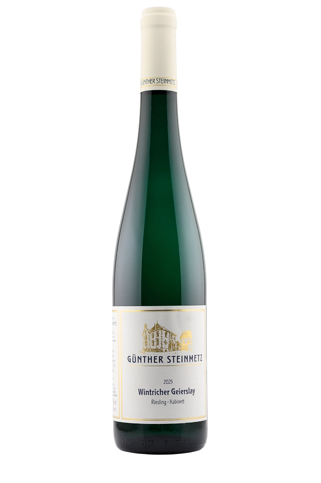 A bottle of Steinmetz Wintricher Geierslay Kabinett 2024 750ml White Wine