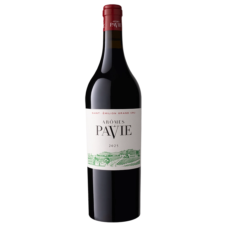 A bottle of Arômes de Pavie 2023 750ml Red Wine