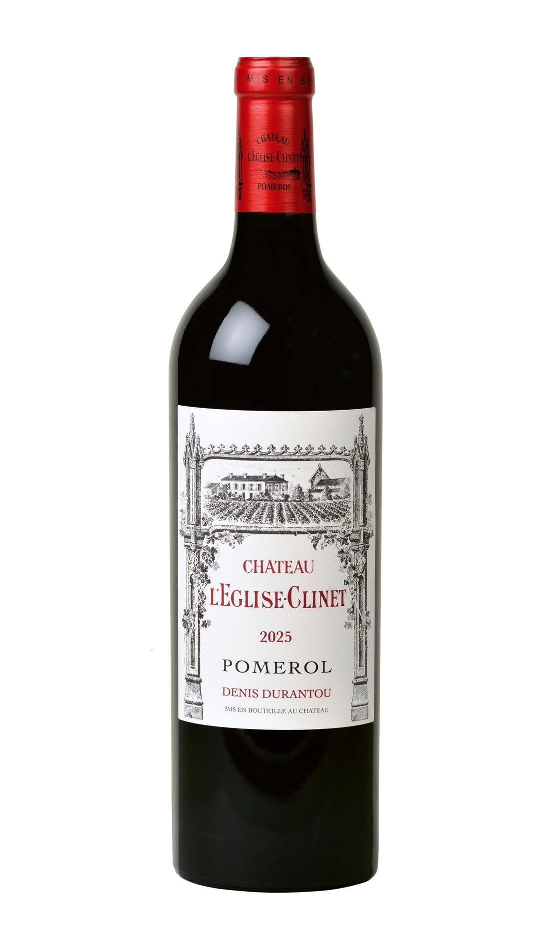 A bottle of Eglise Clinet 2023 3000ml Red Wine