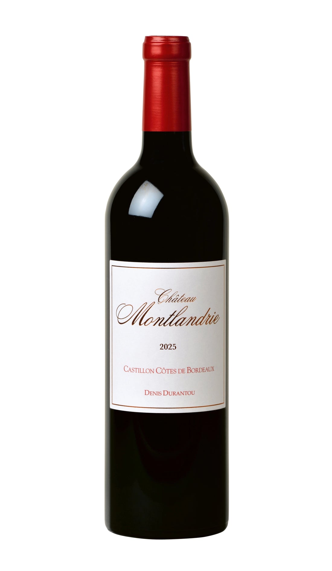 A bottle of Montlandrie 2023 750ml Red Wine