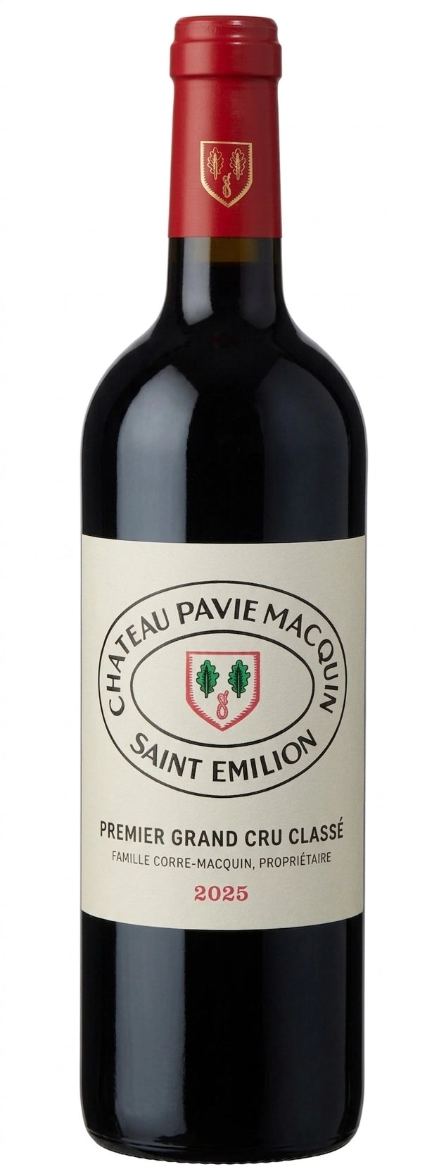 A bottle of Pavie Macquin 2023 1500ml Red Wine