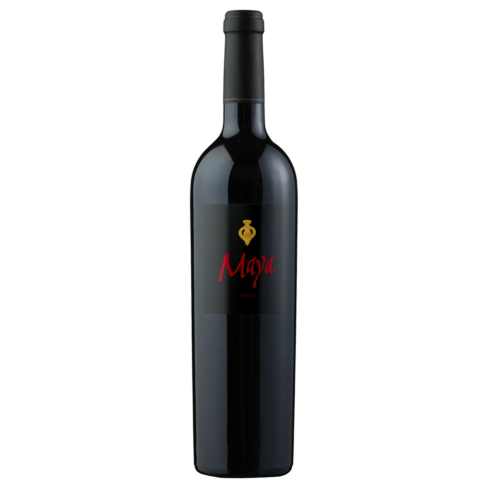 A bottle of Dalla Valle Maya 2021 750ml Red Wine