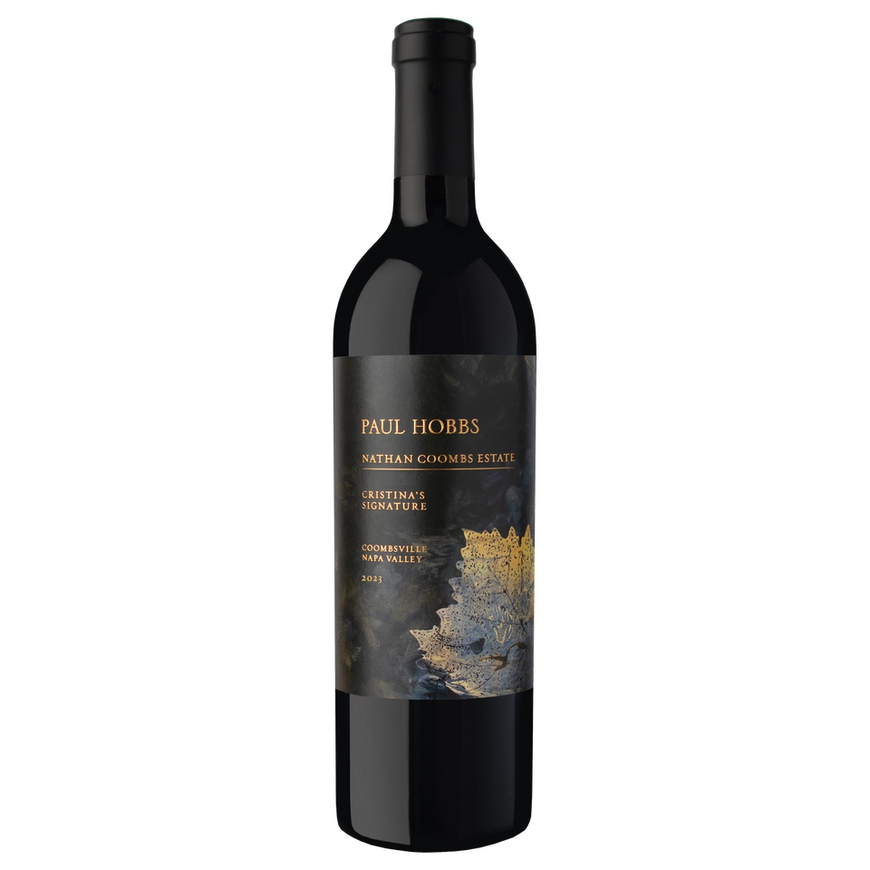 A bottle of Paul Hobbs Cristina's Signature 2021 750ml Red Wine
