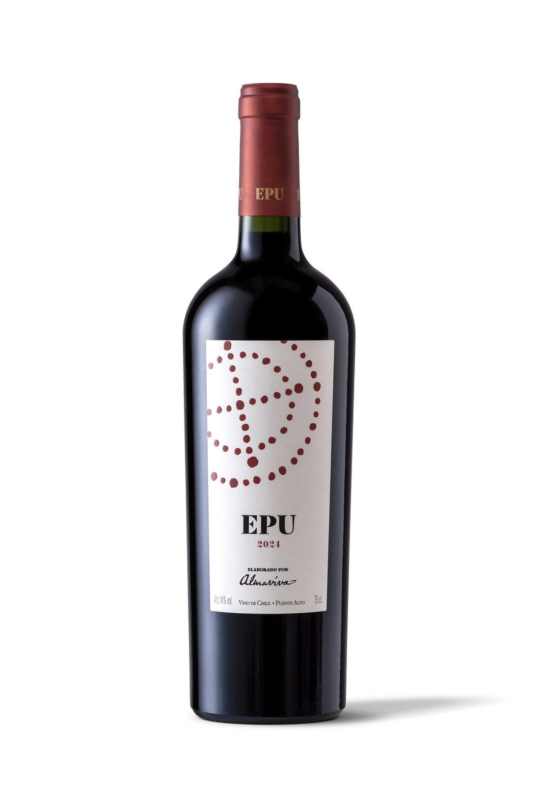 A bottle of Epu 2022 750ml Red Wine
