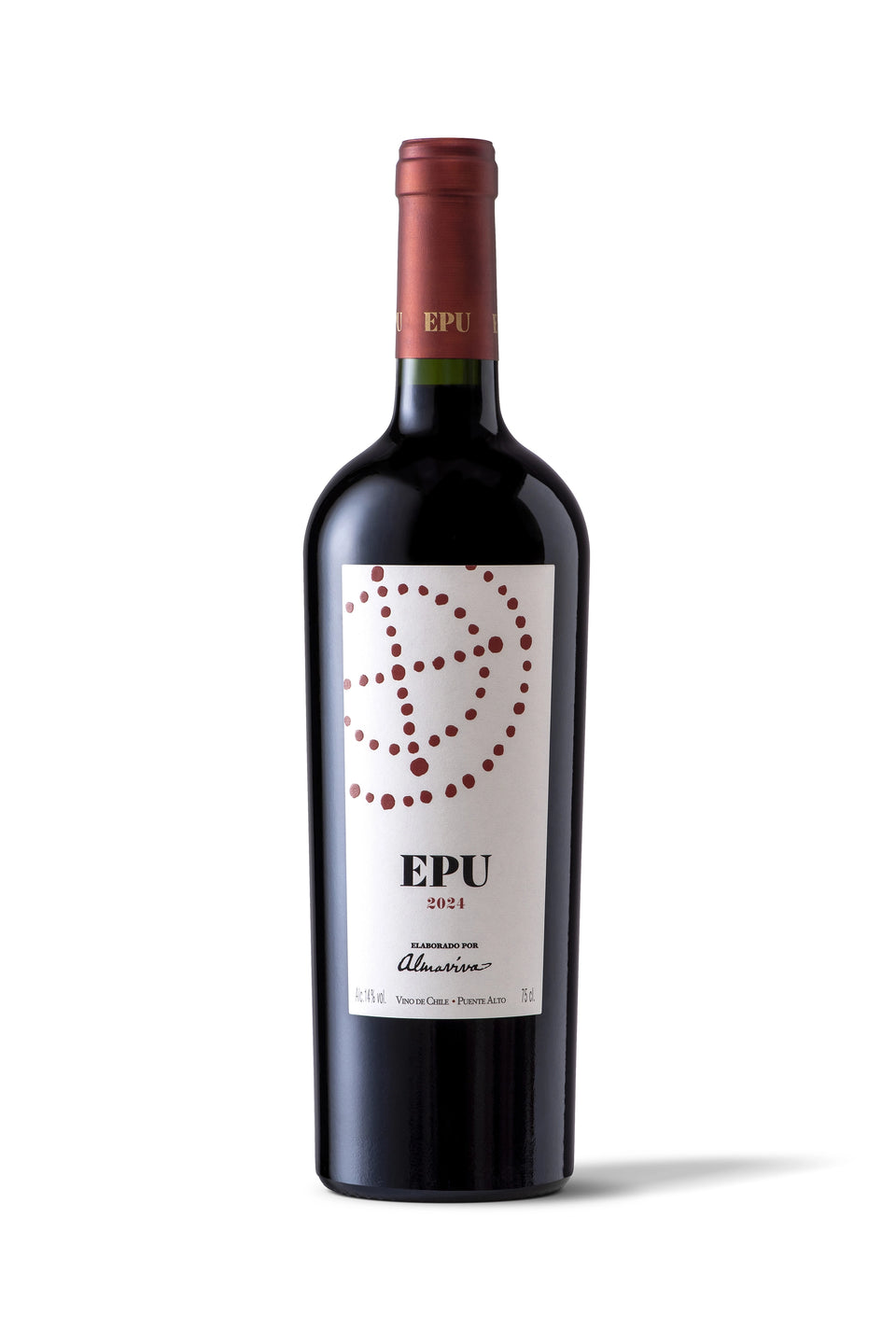 A bottle of Epu 2022 750ml Red Wine