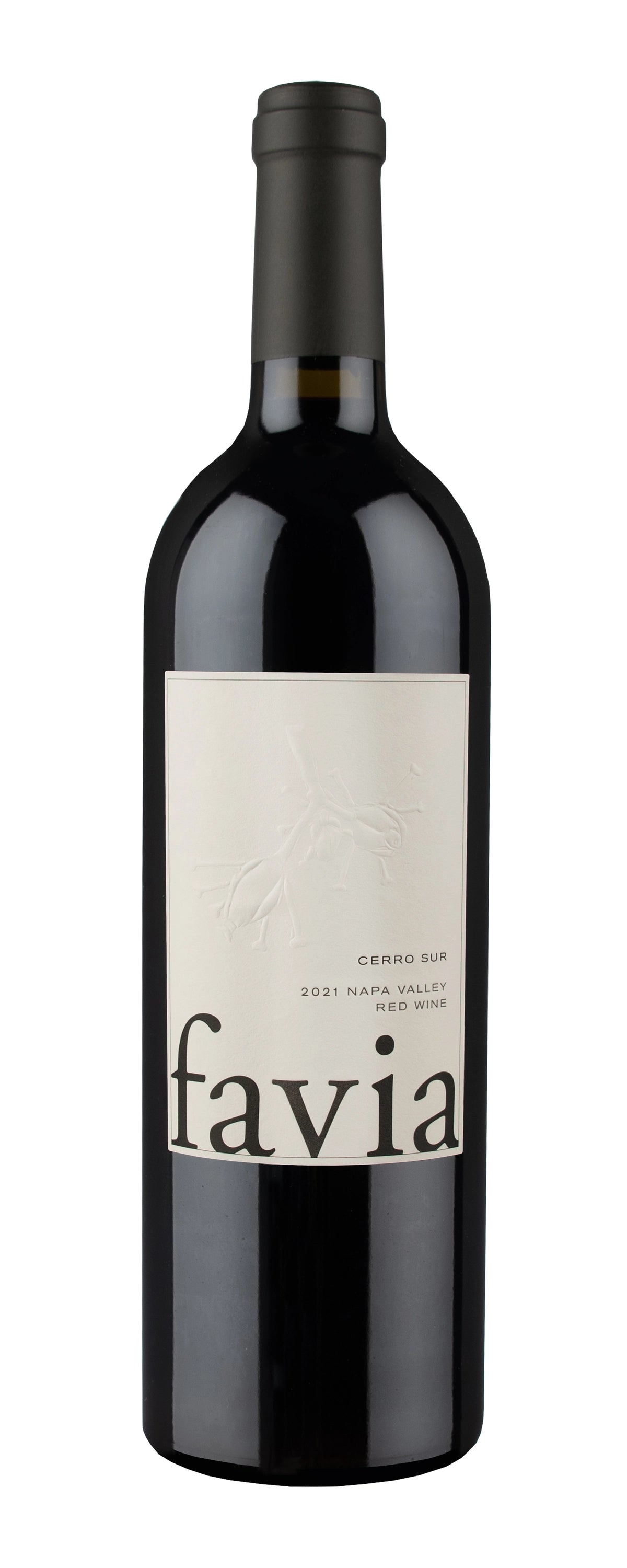 A bottle of Favia Cerro Sur 2021 750ml Red Wine