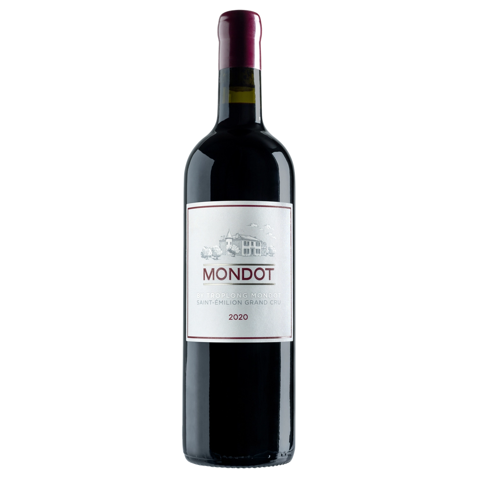 A bottle of Mondot 2021 750ml Red Wine