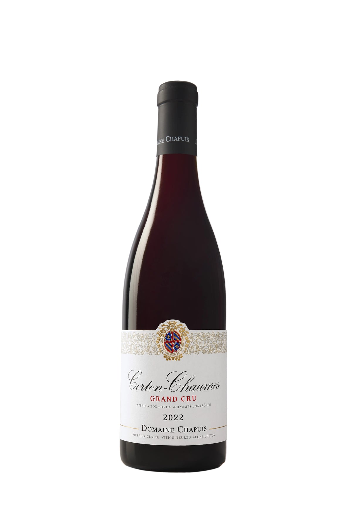 A bottle of Chapuis Corton Chaumes 2022 750ml Red Wine