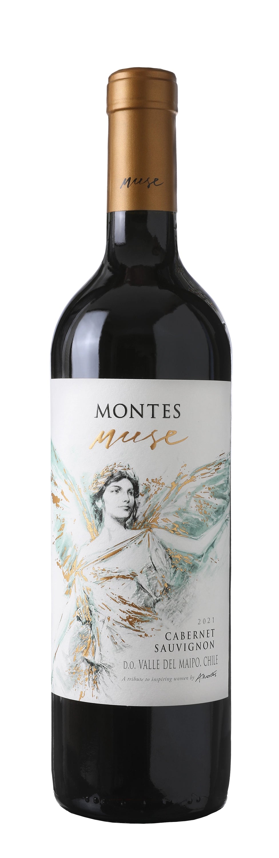 A bottle of Montes Muse 2021 750ml Red Wine