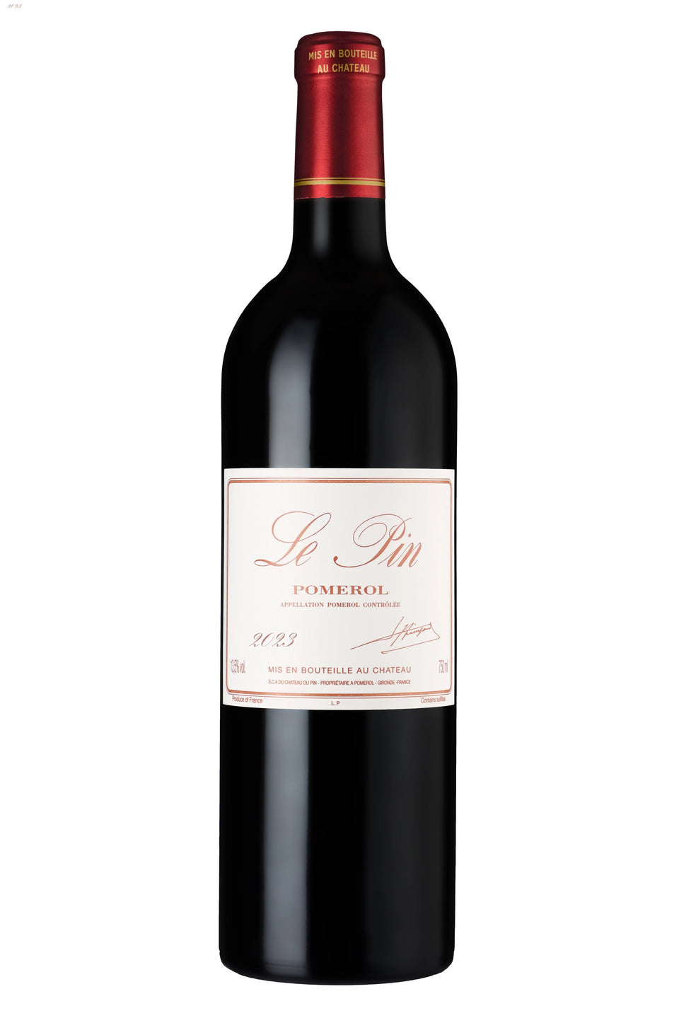 A bottle of Le Pin 2004 750ml Red Wine