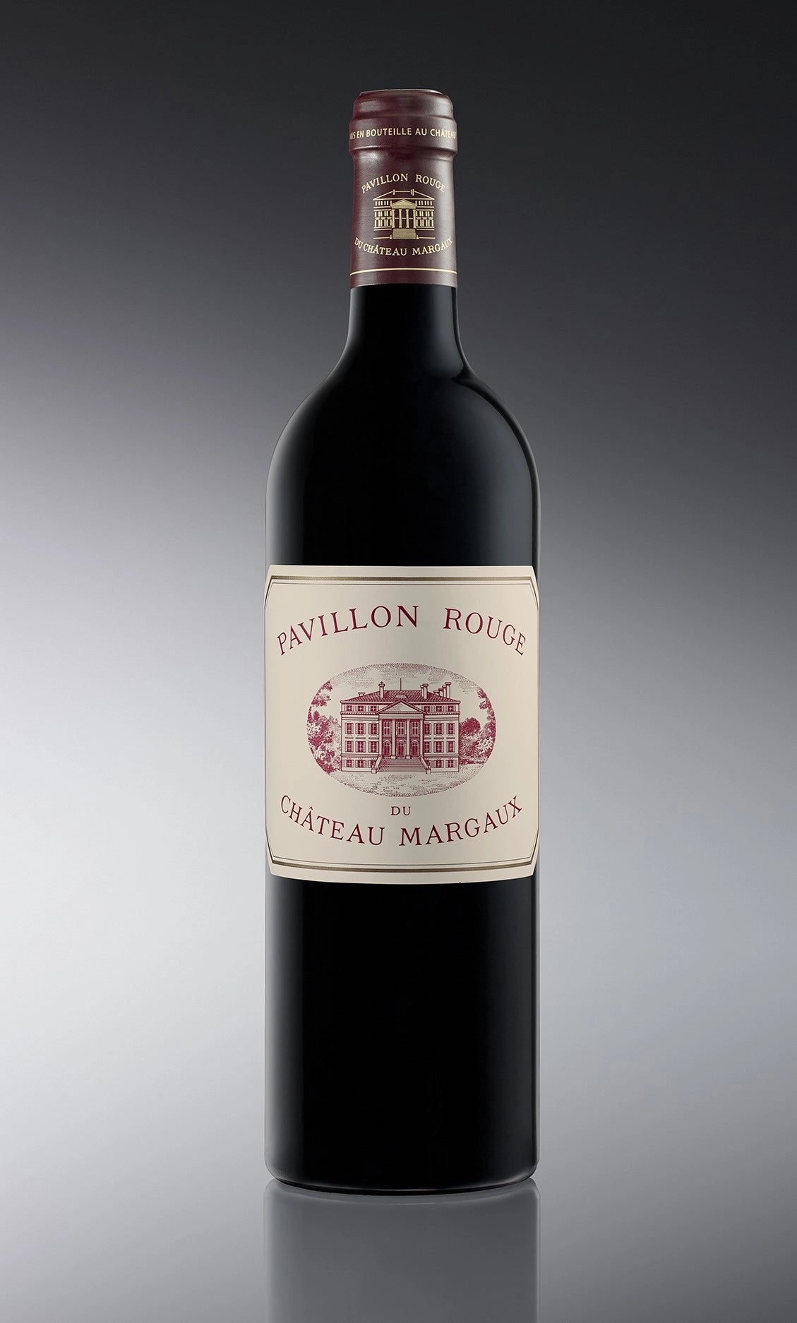 A bottle of Pavillon rouge 2021 750ml Red Wine