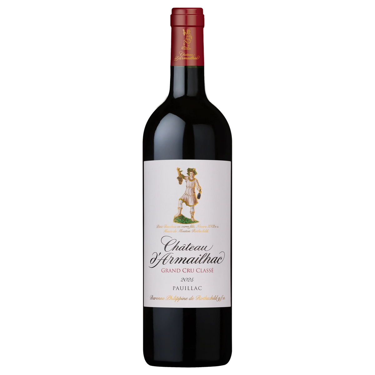 A bottle of Armailhac 2023 750ml Red Wine