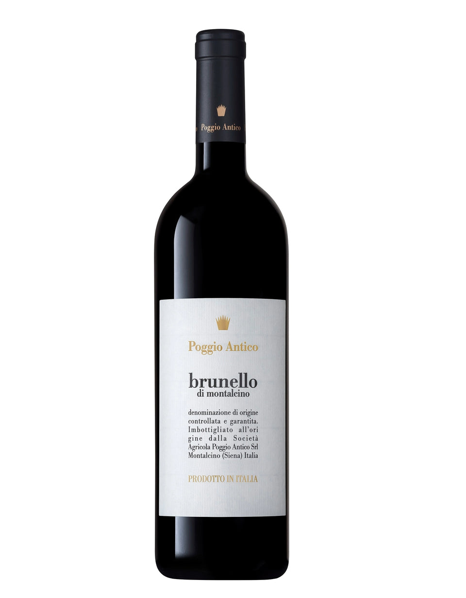 A bottle of Poggio Antico Brunello di Montalcino 2019 750ml Red Wine