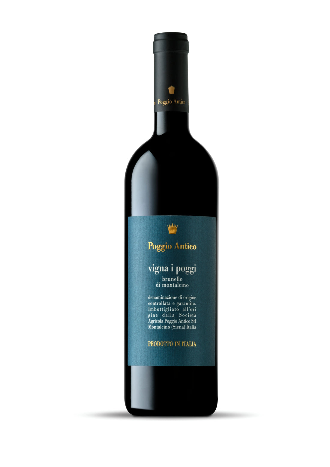 A bottle of Poggio Antico Vigna I Poggi 2019 750ml Red Wine