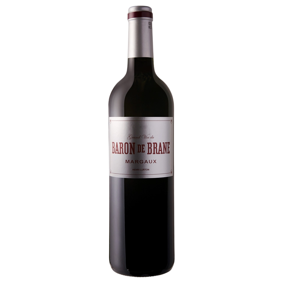 A bottle of Baron de Brane 2012 750ml Red Wine