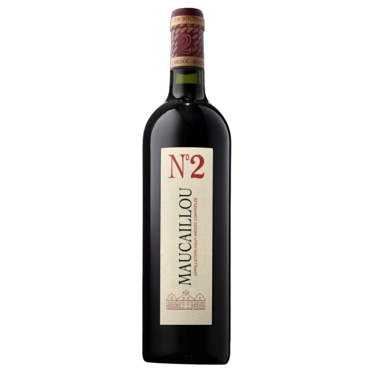 A bottle of N°2 de Maucaillou 2022 750ml Red Wine