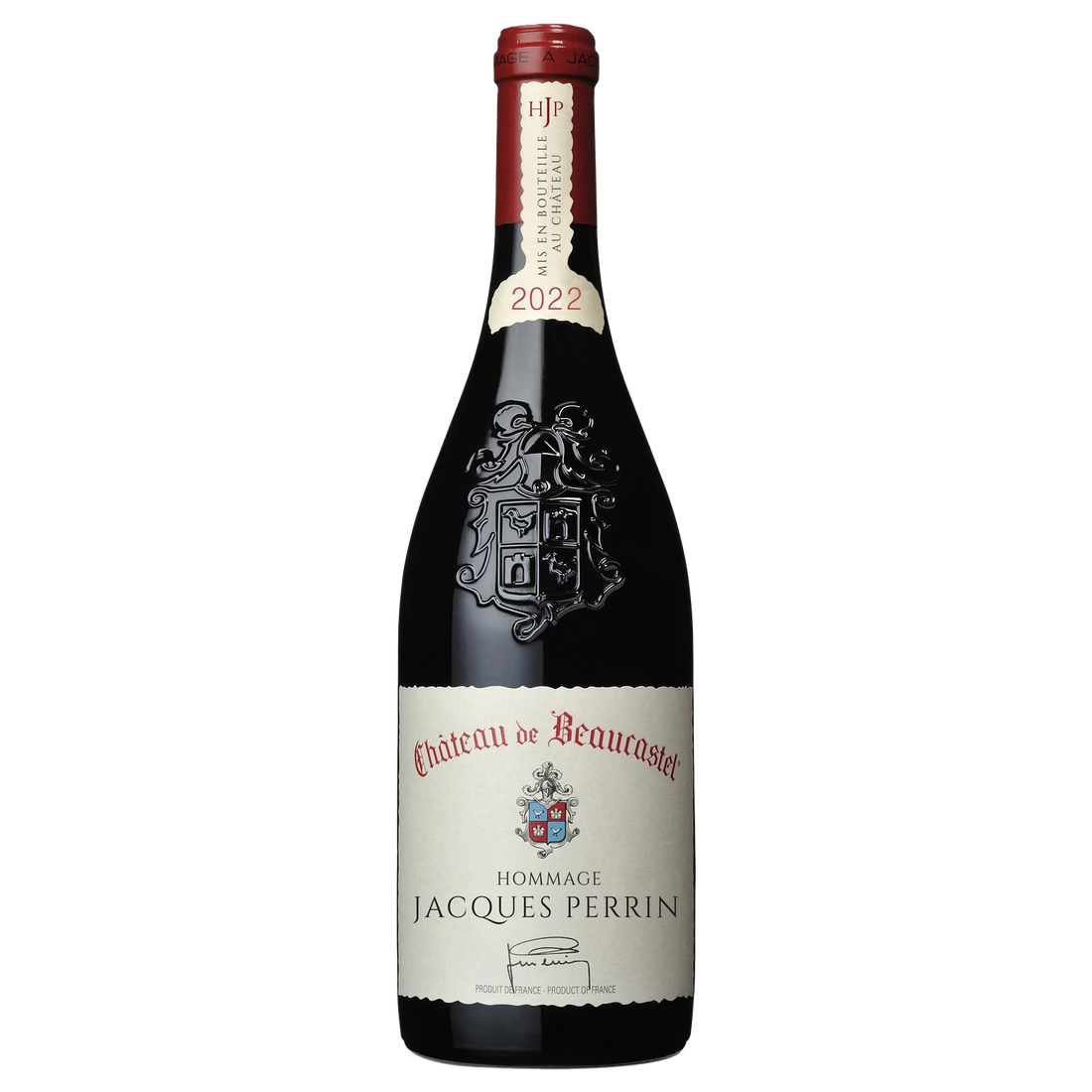 A bottle of Hommage à Jacques Perrin (BIO ORGANIC) 2011 750ml Red Wine