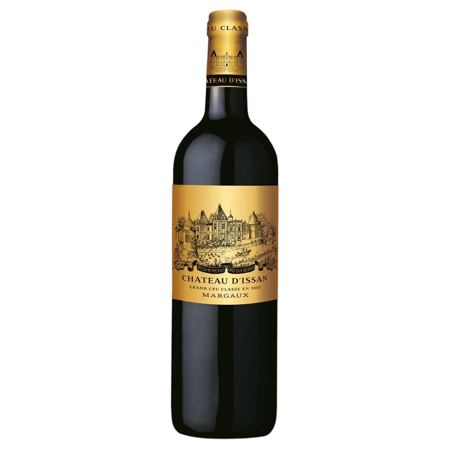 A bottle of Issan 2024 750ml Red Wine