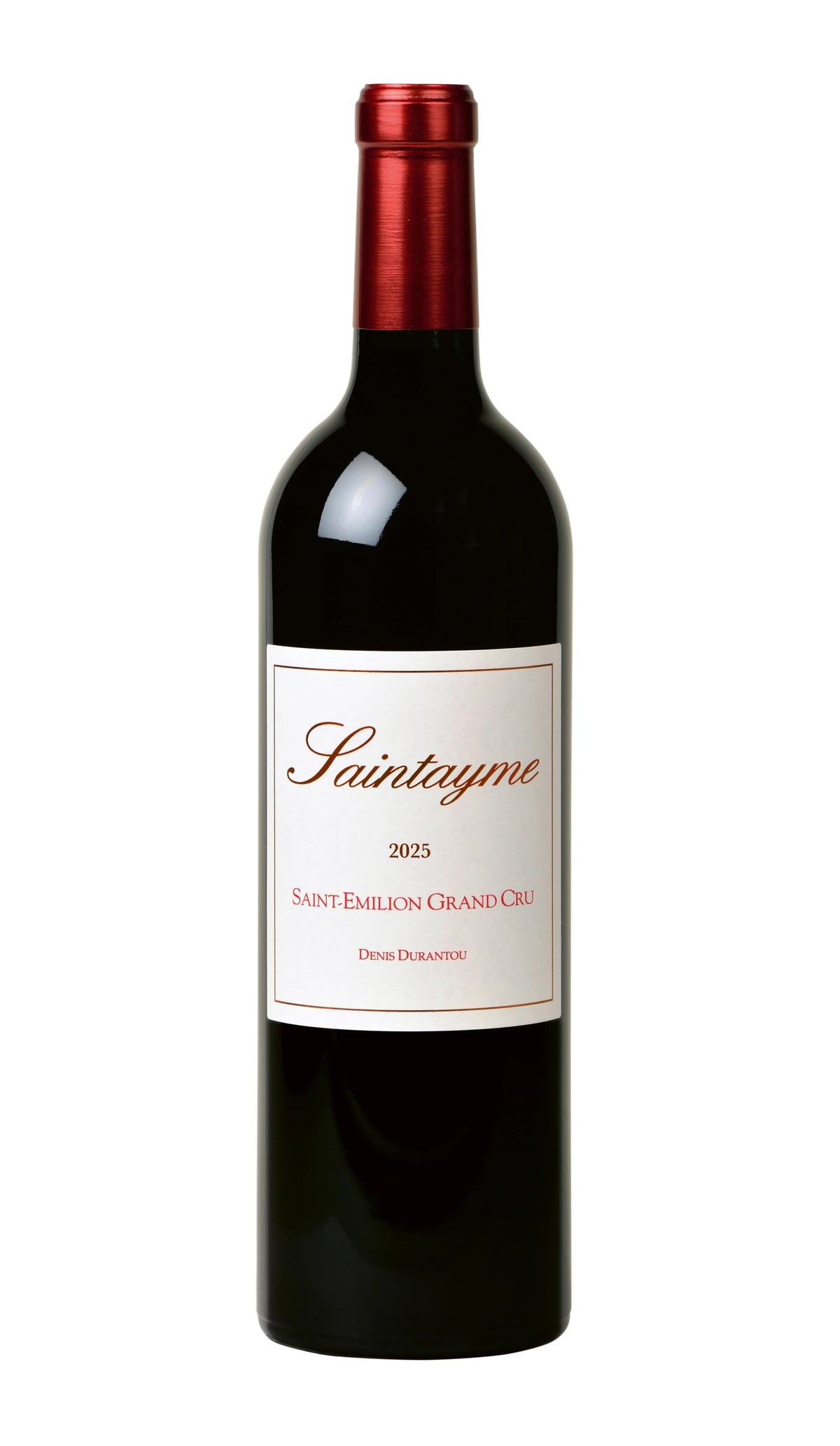 A bottle of Saintayme 2024 750ml Red Wine