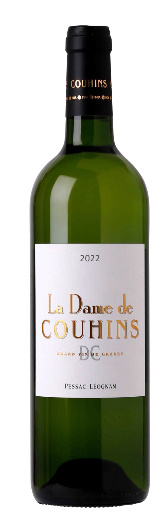 A bottle of Dame de Couhins Blanc (BIO ORGANIC) 2023 750ml White Wine