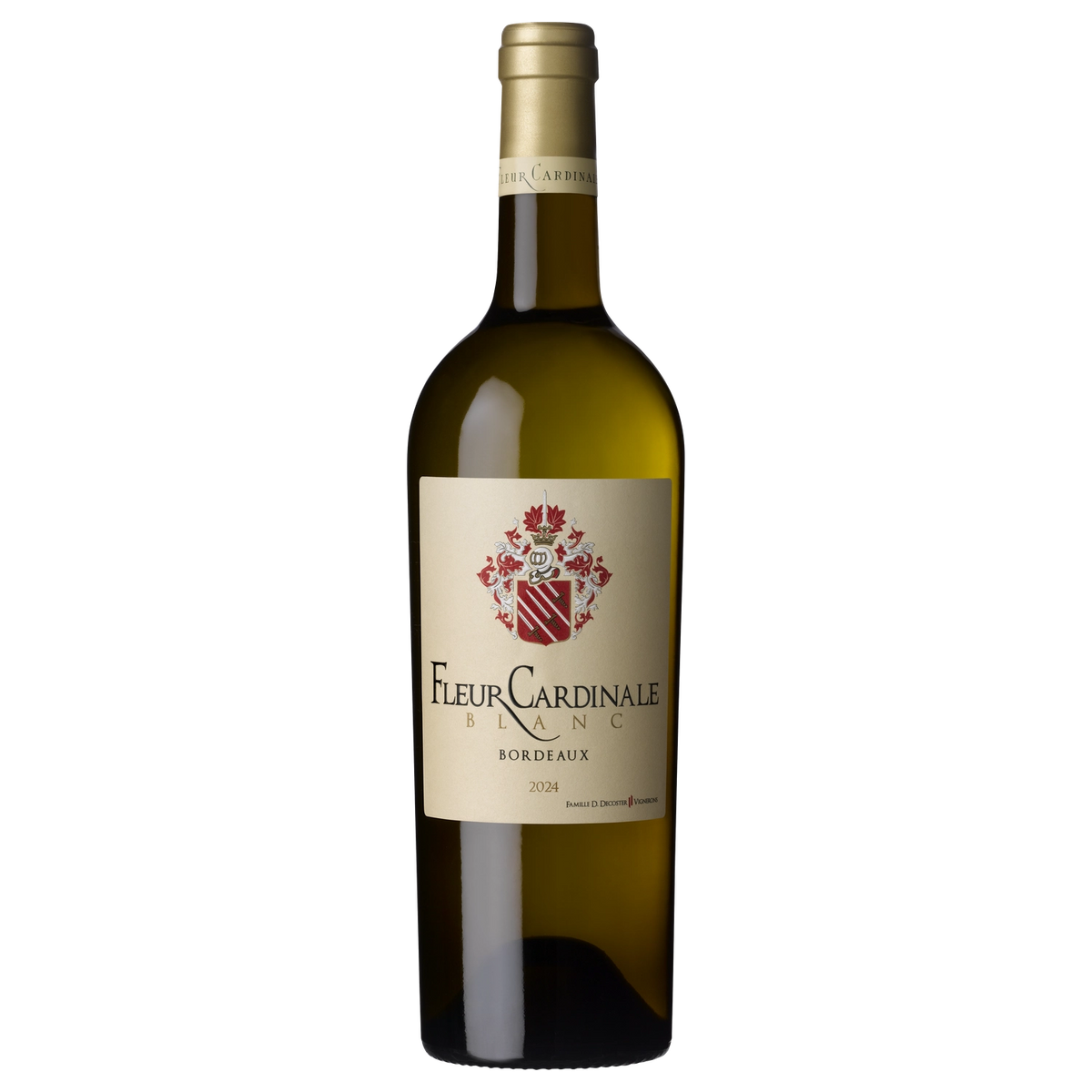 A bottle of Fleur Cardinale Blanc 2024 750ml White Wine