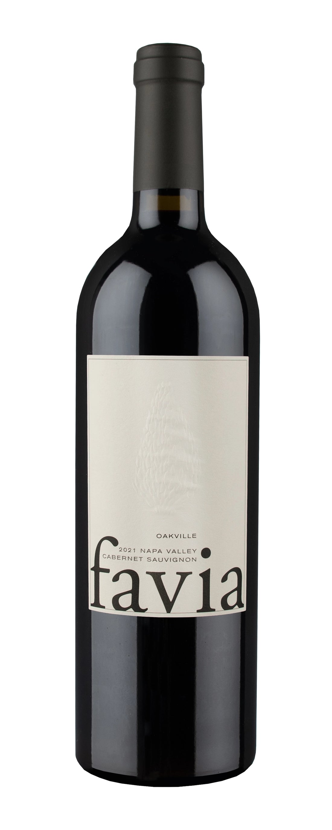 A bottle of Favia Oakville Cabernet Sauvignon 2021 750ml Red Wine